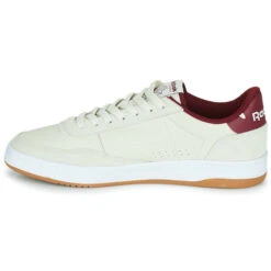 Reebok Classic COURT PEAK Couleur Beige / Bordeaux -castorama shop 22753040 500 D
