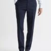 Reiss Blue Broadgate Prince Of Wales Check Mixer Trousers -castorama shop 2XP 798s
