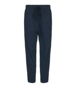Pantalon Fin Draper Coton Bleu Navy
