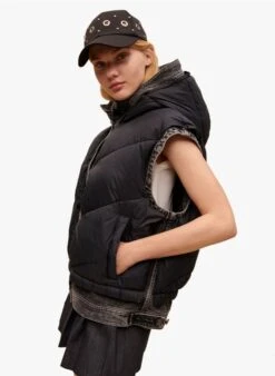 Maje BACILLY - Blouson Bi-matière | Noir 20 Maje BACILLY - Blouson Bi-matière | Noir -castorama shop 3990982