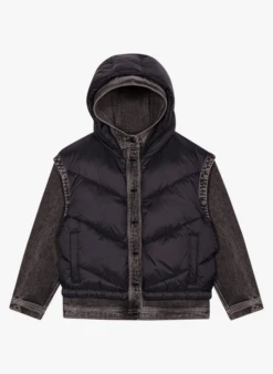 Maje BACILLY - Blouson Bi-matière | Noir 15 Maje BACILLY - Blouson Bi-matière | Noir -castorama shop 3999622