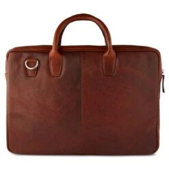 Lucleon Montreal - Sac Pro En Cuir Marron à Double Fermeture -castorama shop 5 3 3 8
