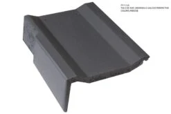 TUILE DE RIVE UNIVERSELLE GAUCHE PERSPECTIVE ARDOISE