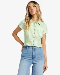 Billabong Forever Friend - Haut Côtelé Pour Femme 5 Billabong Forever Friend - Haut Côtelé Pour Femme – Image 3