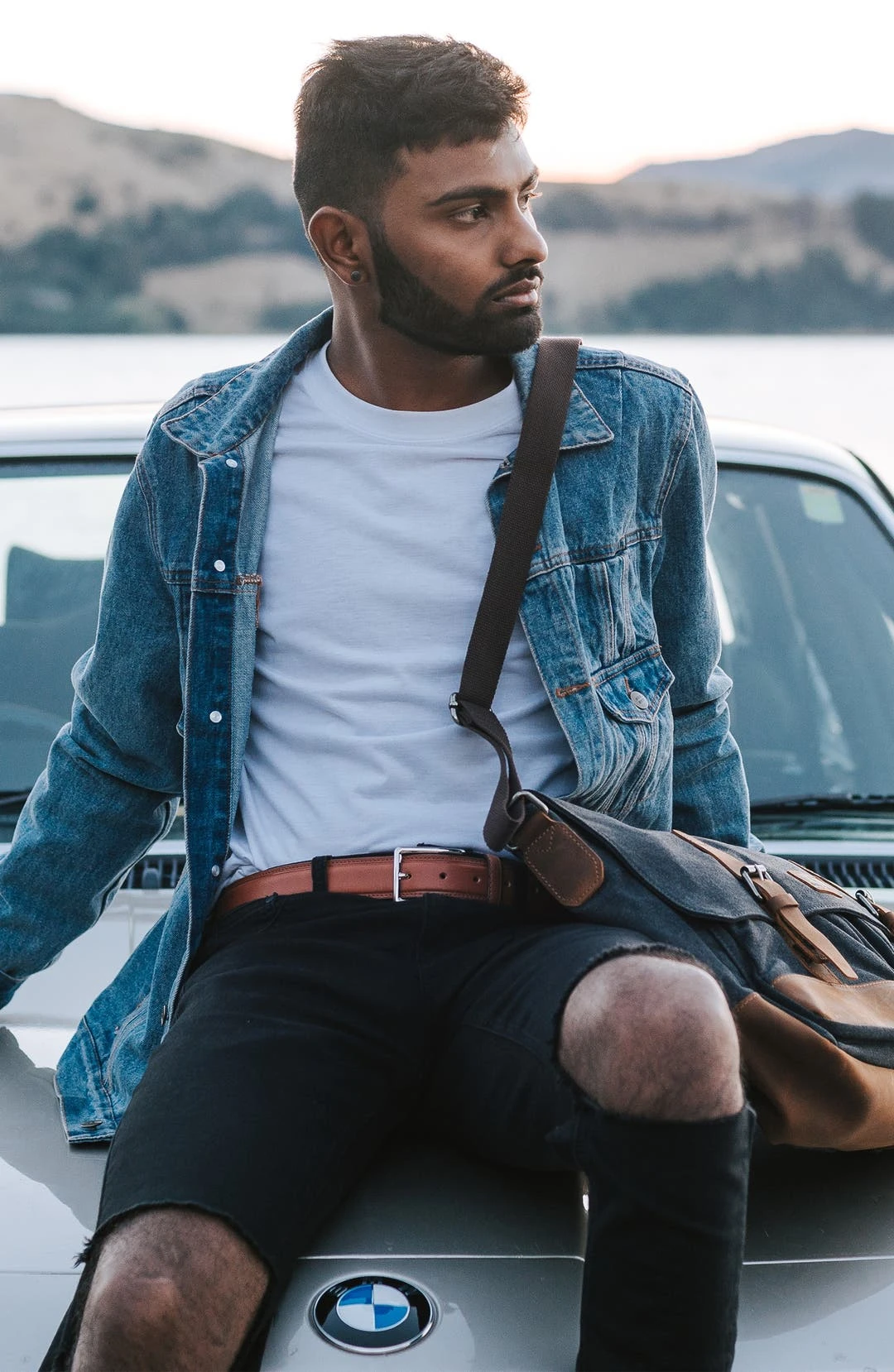 Salt & Hide Sac Spencer Gris Et Havane Pour Ordinateur Portable 5 Salt & Hide Sac Spencer Gris Et Havane Pour Ordinateur Portable – Image 4