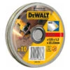 Boîte De Disques à Tronçonner Pour Le Métal Ø125 X 1,2 Mm - DEWALT DT42340TZ 1 Boîte De Disques à Tronçonner Pour Le Métal Ø125 X 1,2 Mm - DEWALT DT42340TZ -castorama shop boite de disques a tronconner pour le metal o125 x 12 mm dewalt dt42340tz