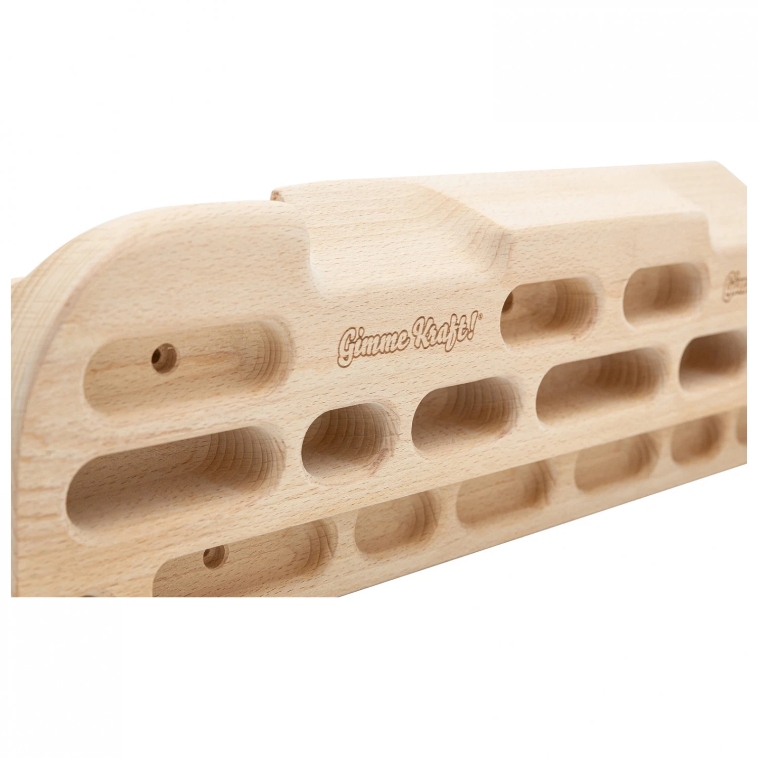 Café Kraft - Gimme Kraft Hangboard Large - Poutre D'escalade 6 Café Kraft - Gimme Kraft Hangboard Large - Poutre D'escalade – Image 4