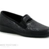 Zels 3193 - Noir - Chausson Mocassin Femme