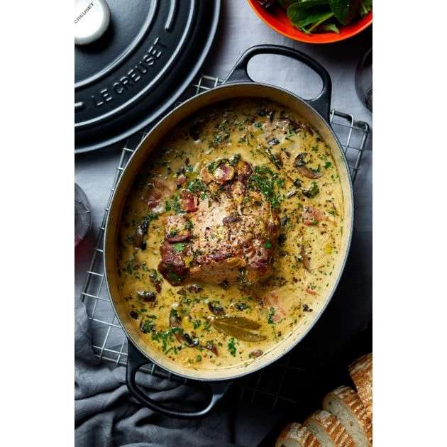 Cocotte En Fonte Ovale 31 Cm Noir Mat Le Creuset Signature 6 Cocotte En Fonte Ovale 31 Cm Noir Mat Le Creuset Signature – Image 5