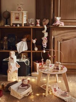 Doudou Carré En Gaze De Coton GRENIER Blanc - Vertbaudet -castorama shop doudou carre en gaze de coton grenier 2