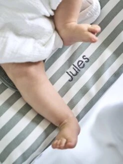 Housse Pour Matelas à Langer Personnalisable TREK Rayé Vert - Vertbaudet -castorama shop housse pour matelas a langer personnalisable trek 3