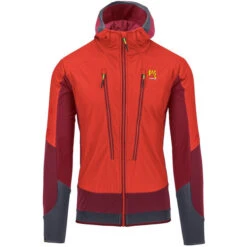 Karpos Alagna Plus Evo Veste Homme, Orange/rouge