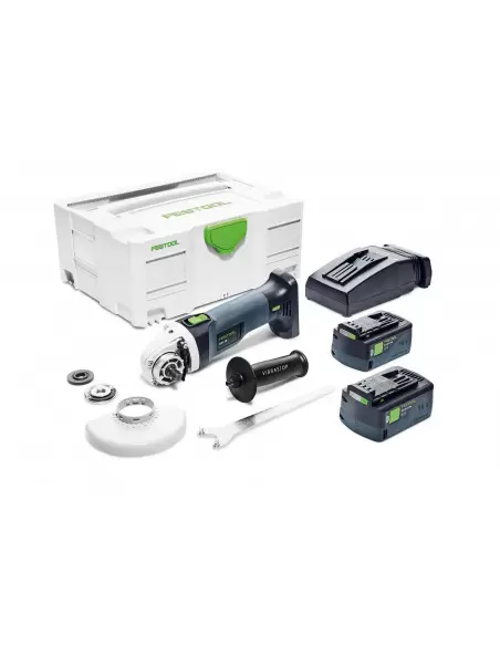 Meuleuse D'angle Sans Fil AGC 18-125 5,2 EBI-Plus | 577241 - Festool | IFD Outillage 3 Meuleuse D'angle Sans Fil AGC 18-125 5,2 EBI-Plus | 577241 - Festool | IFD Outillage