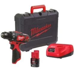 MILWAUKEE Perceuse Visseuse 12V 2Ah M12 BDD-201C - 4933479439