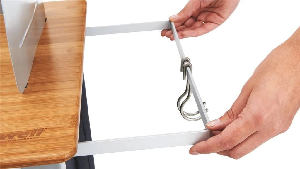 Outwell Padres XL Kitchen Table W/Bamboo Table Top Shadow Grey 5 Outwell Padres XL Kitchen Table W/Bamboo Table Top Shadow Grey – Image 3