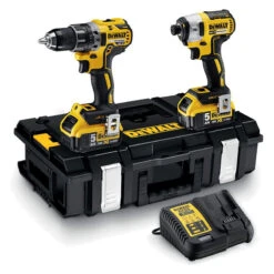 Pack Perceuse Percussion DCD796 Et Visseuse à Chocs DCF887 18V (2x5,0 Ah) Dans Coffret - DEWALT DCK266P2-QW