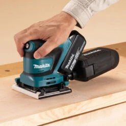 Ponceuse Vibrante 18V LXT 112x102 Mm (Produit Seul) - MAKITA DBO480Z -castorama shop ponceuse vibrante 18v makita dbo480z 6