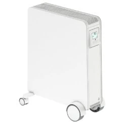 Castorama Radiateur Mobile à Inertie Sèche GoodHome Hoerta Blanc 2500W