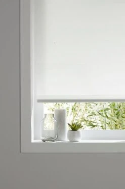 Castorama Store Enrouleur Tamisant Colours Halo Blanc 90 X 180 Cm