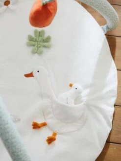 Tapis D'éveil Avec Arches En Coton Nid D'abeille LOVELY FARM Lovely Farm - Multicolore - Vertbaudet -castorama shop tapis deveil avec arches en coton nid dabeille lovely farm 2