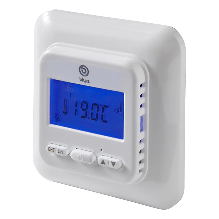 Castorama Thermostat Digital Compatible Chauffage Au Sol BLYSS 2 Castorama Thermostat Digital Compatible Chauffage Au Sol BLYSS