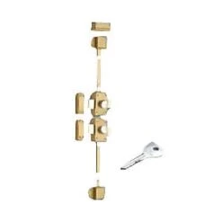 Castorama Verrou 4 Points à Bouton Bricard ø26 Mm Gauche